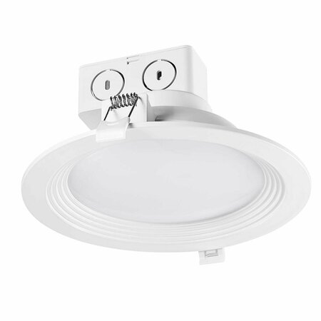 GLOBE ELECTRIC White 6 in. 60W Plastic LED Recessed Light 3002063